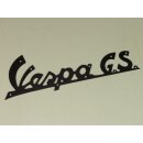 Schriftzug Vespa GS schwarz Beinschild fr Vespa 150...
