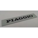 Schriftzug PIAGGIO schwarz/silber Kaskade fr Vespa PK...