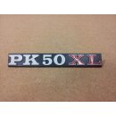 Schriftzug PK 50 XL, Seitenhaube links fr Vespa PK50 XL